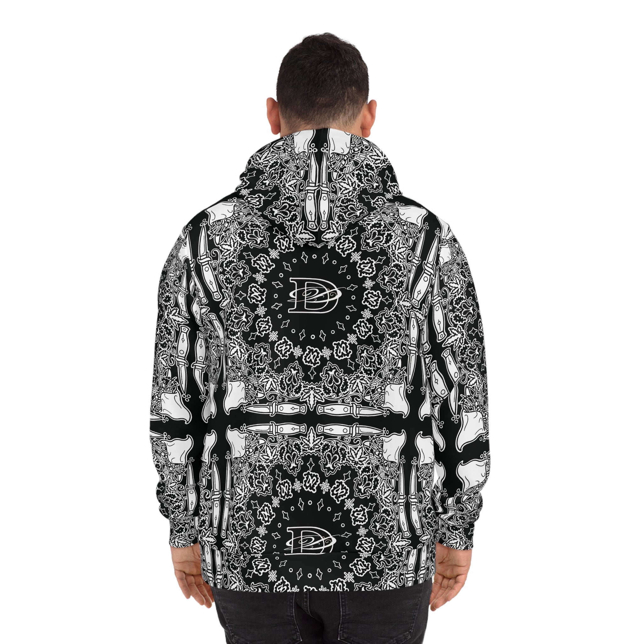 DD Custom Bandana Unisex Hoodie AOP