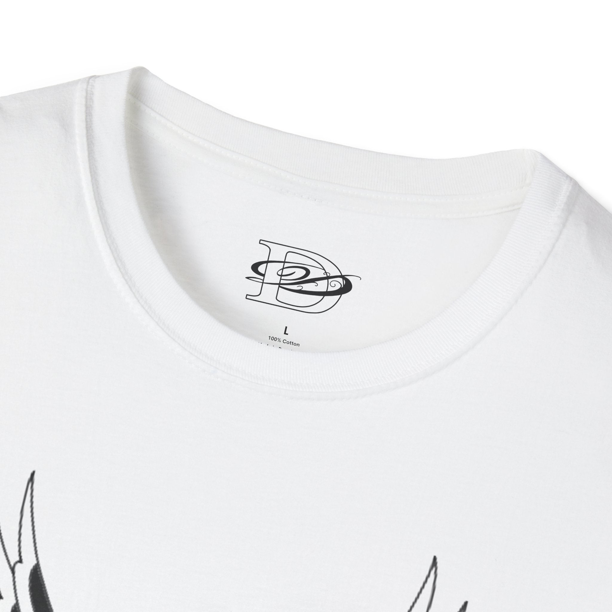 Skating Eagle Grinding on Colfax Unisex Softstyle T-Shirt