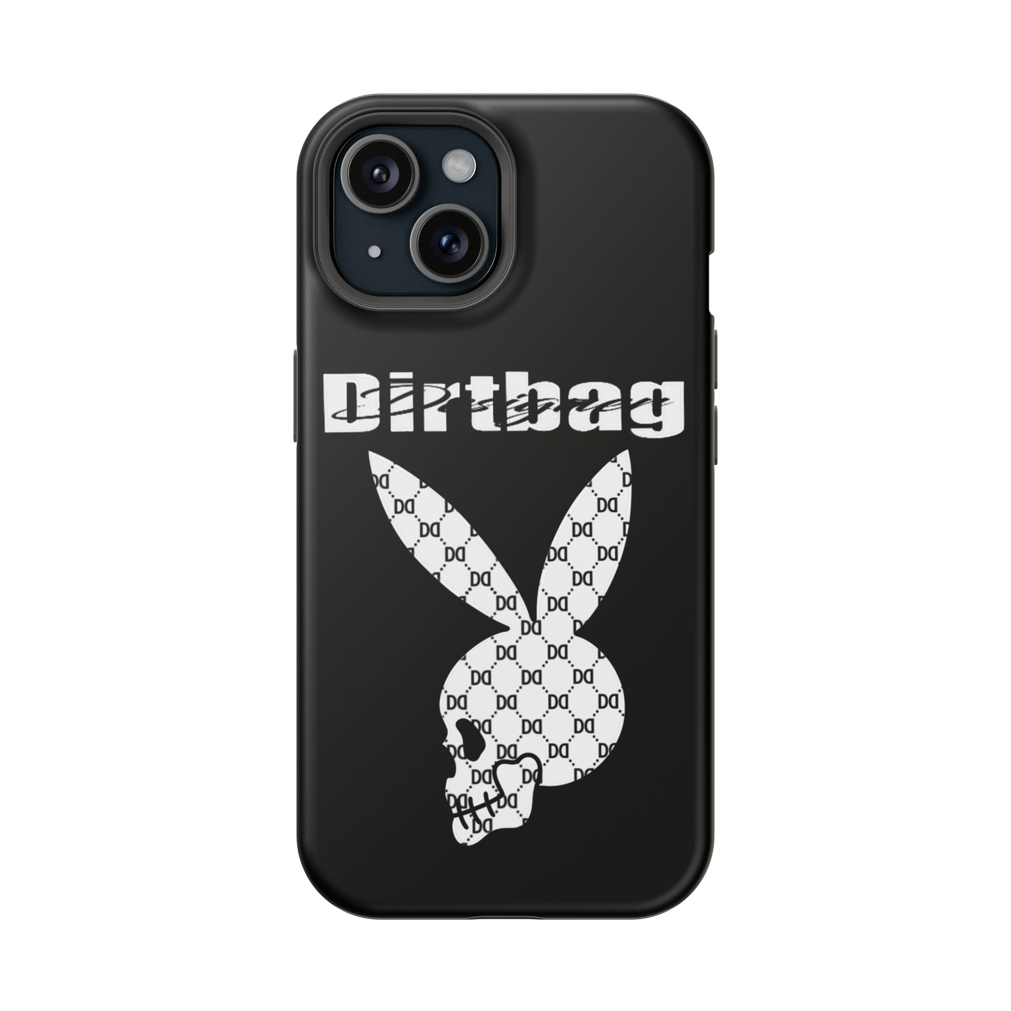 DD Monogram Bunny Skull Magnetic Phone Case