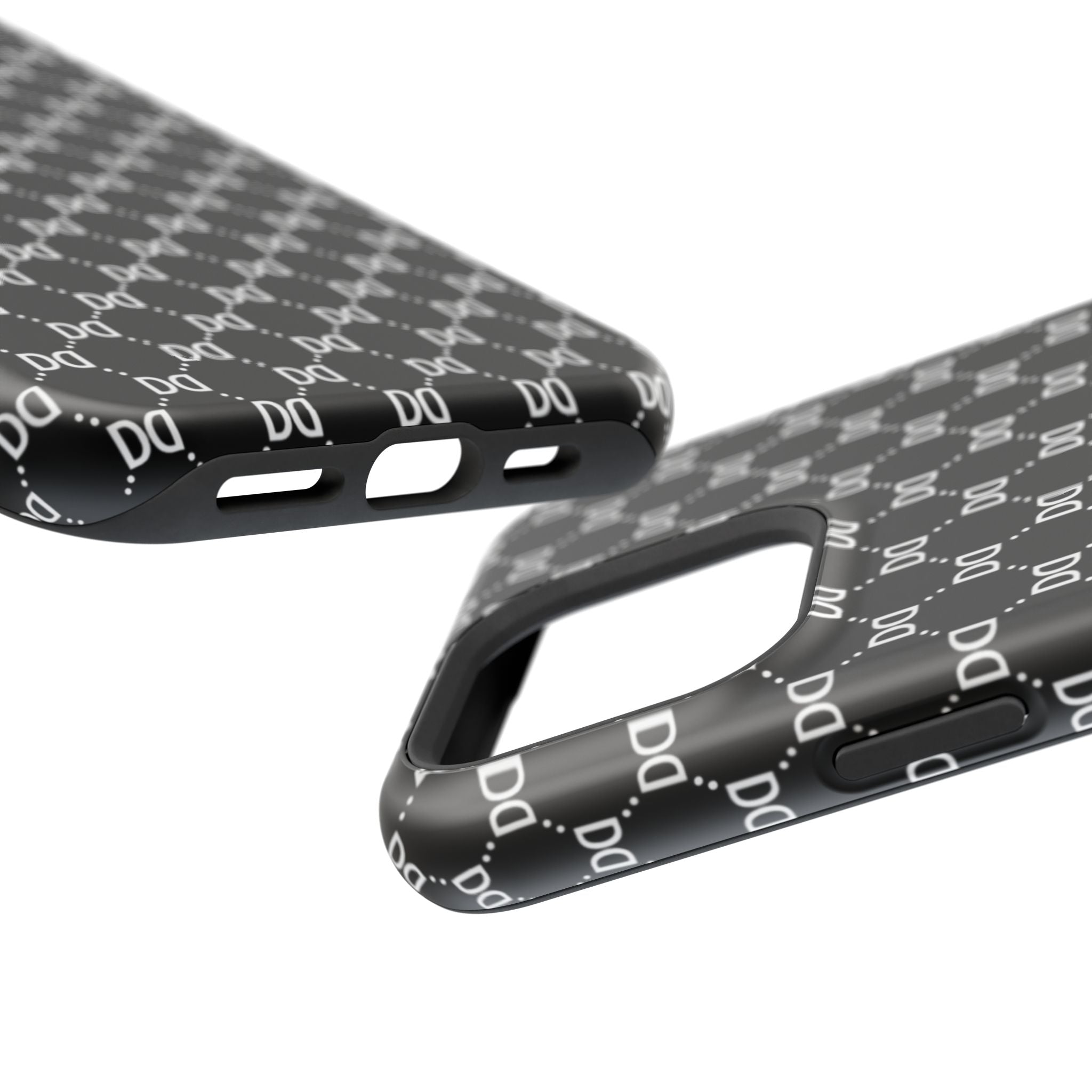 DD Monogram Pattern Magnetic Phone Case
