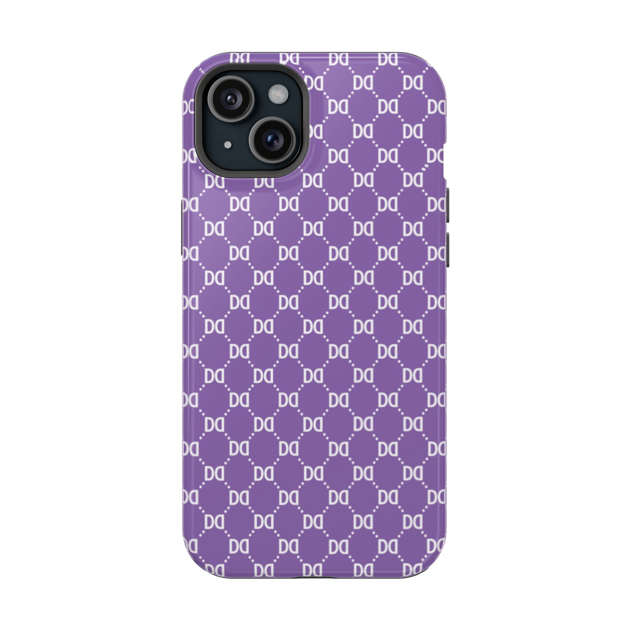 DD Monogram Pattern Magnetic Phone Case