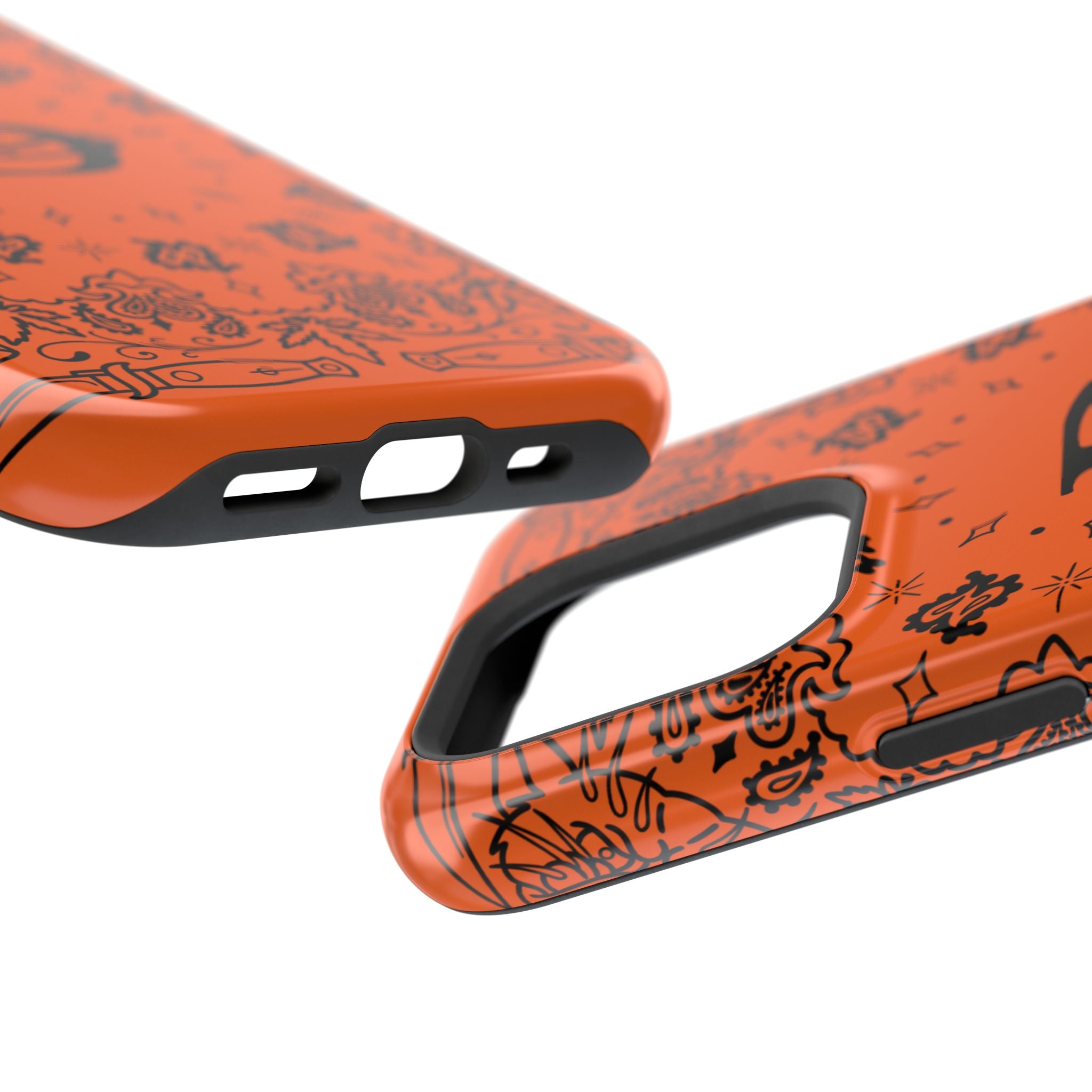 DD Custom Bandana Print Stylish Magnetic Phone Cases for Trendy Protection, Customize Your Style, Personalized Gift, Unique Design