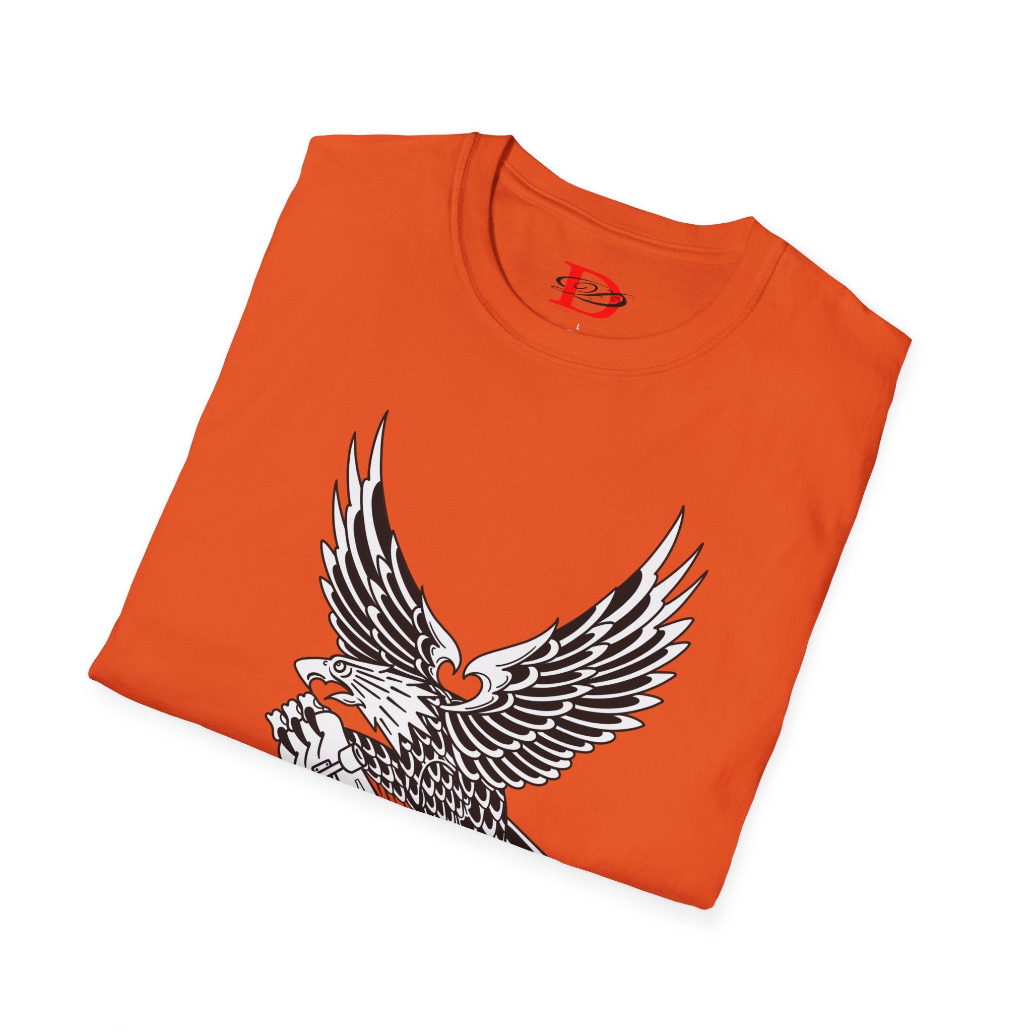 Skating Eagle Grinding on Colfax Ave. Unisex Softstyle T-Shirt