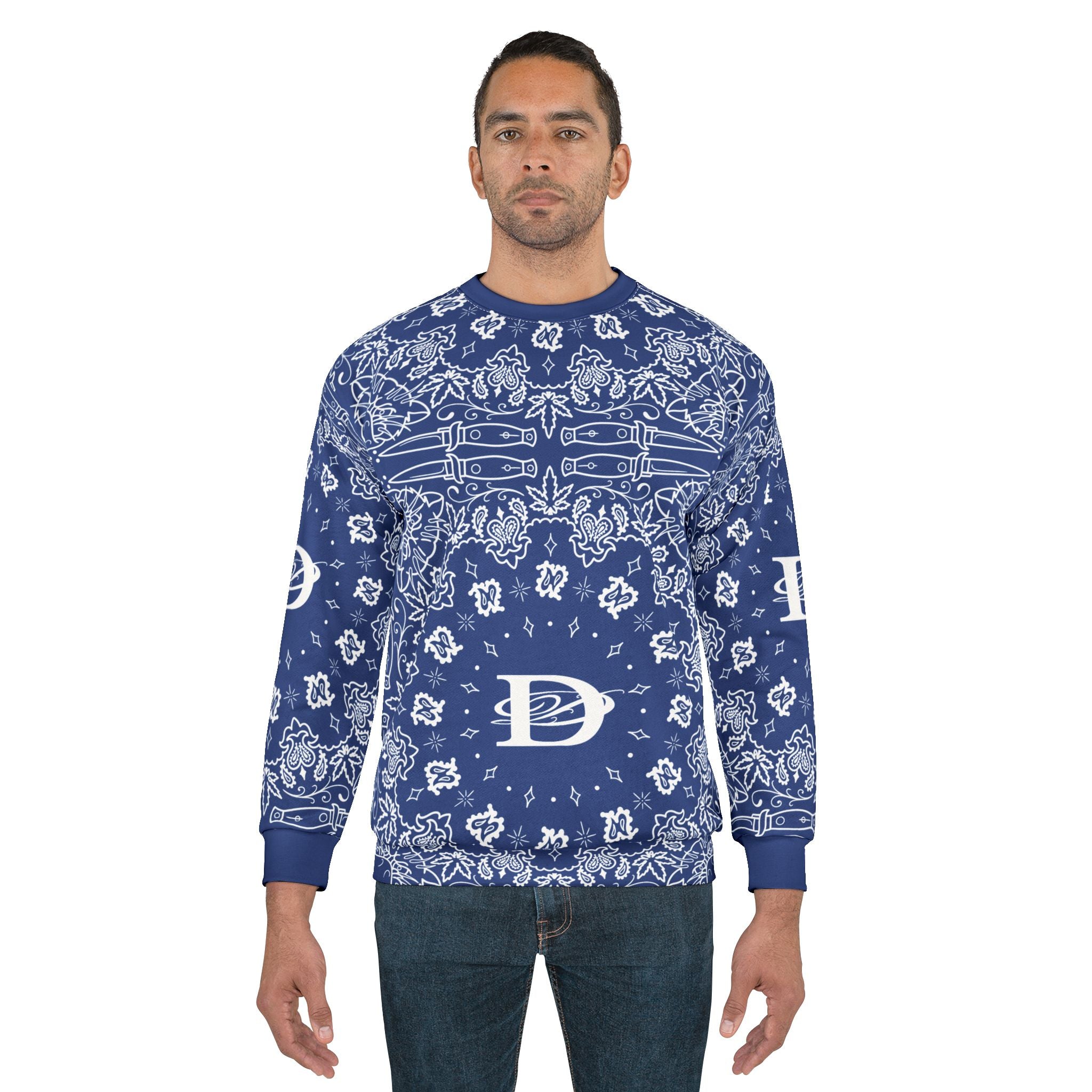 DD Custom Bandana Unisex Sweatshirt AOP