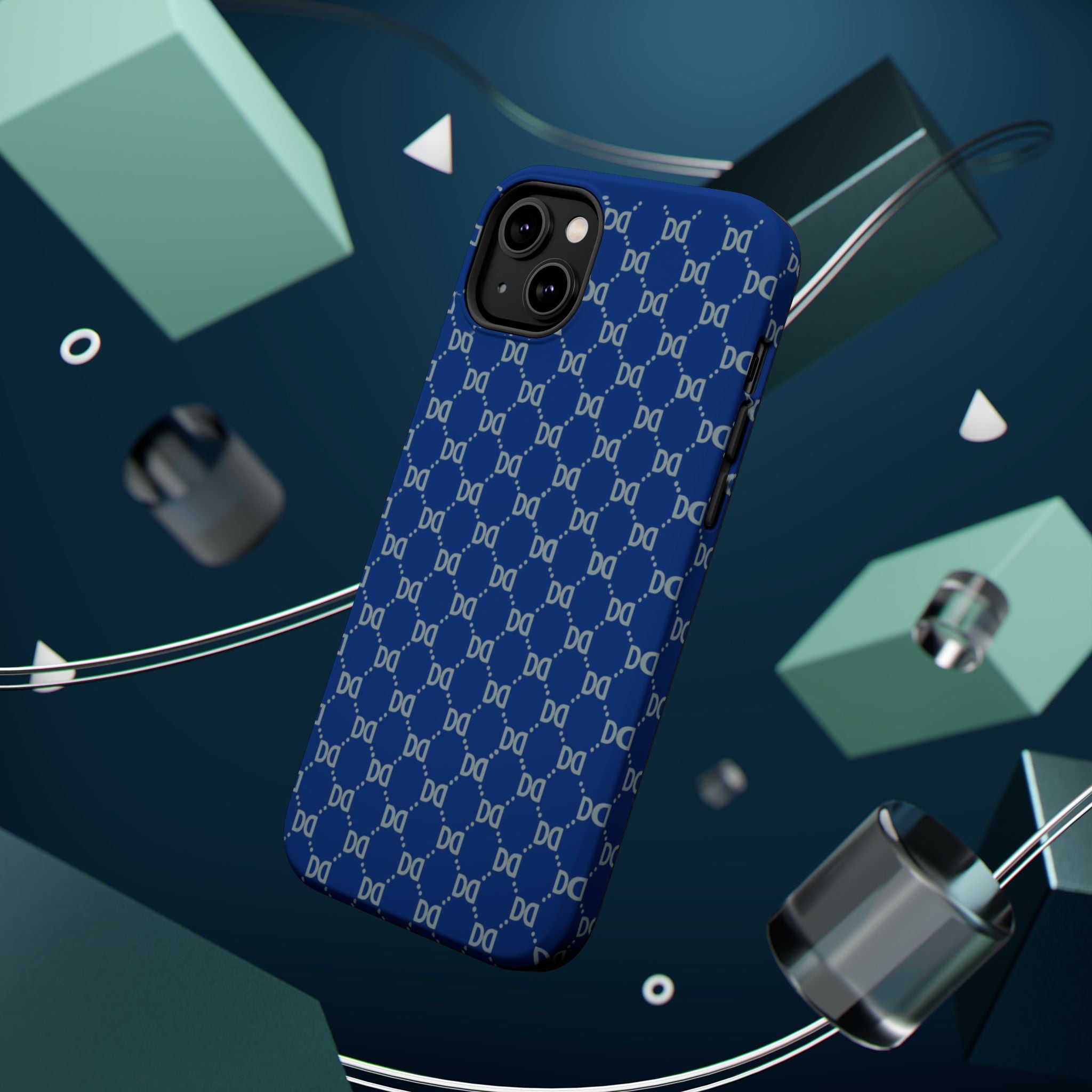 DD Monogram Pattern Magnetic Phone Case