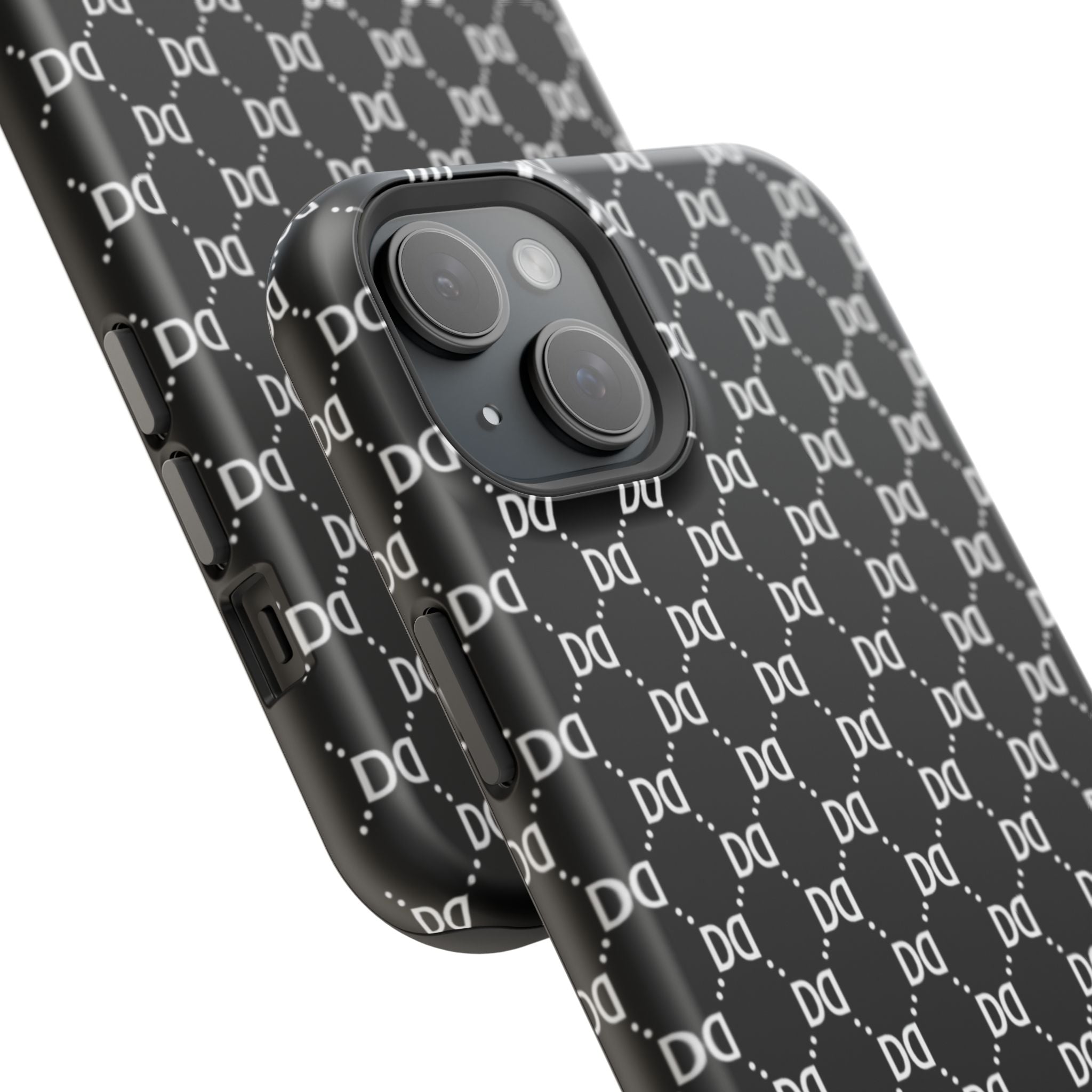 DD Monogram Pattern Magnetic Phone Case