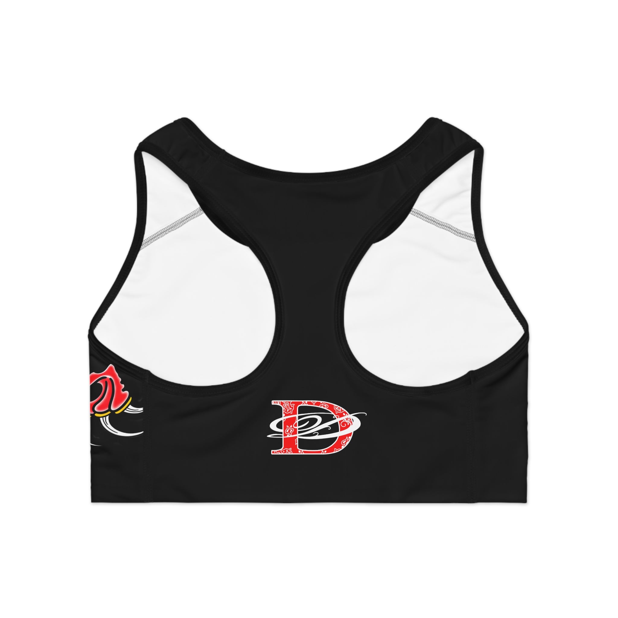 Custom Dragon Print Sports Bra