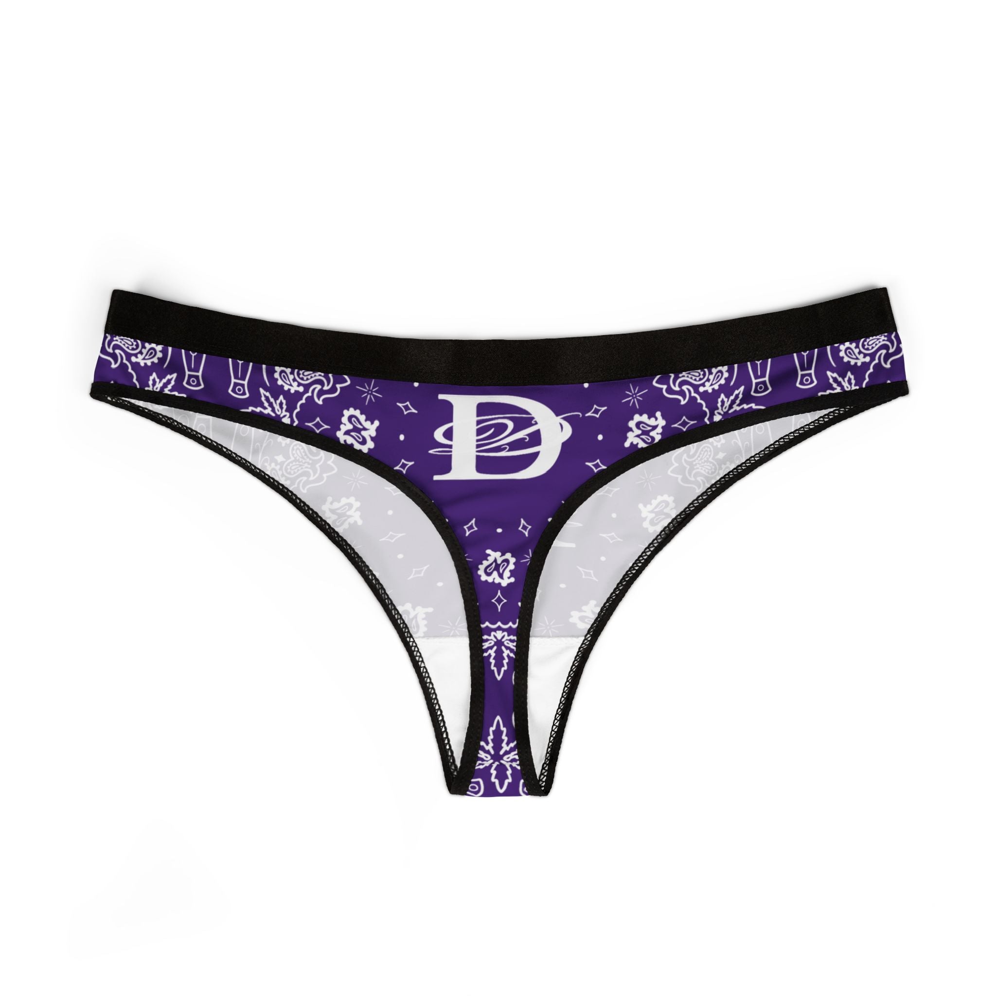 DD Custom Bandana Women's Thong Underwear | Underwear, Tattoo, Streetwear, Designer, Fashion, Bandana