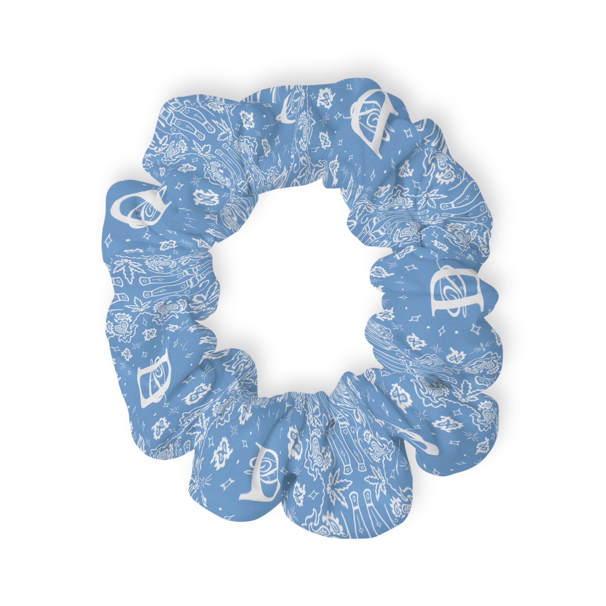 DD Custom Bandana Print Scrunchie AOP