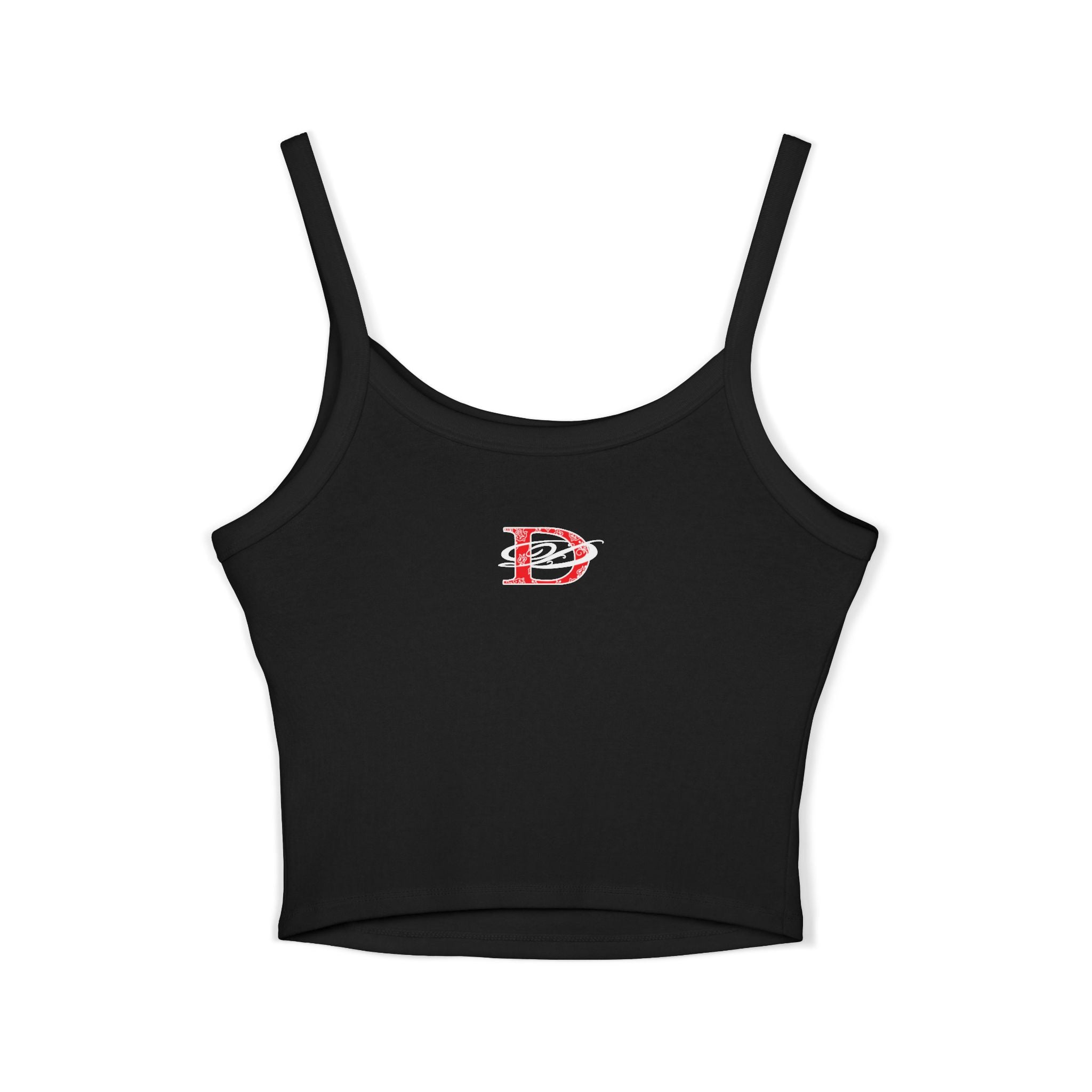Neon Bandito Panther Design Spaghetti Strap Woman's Tank Top