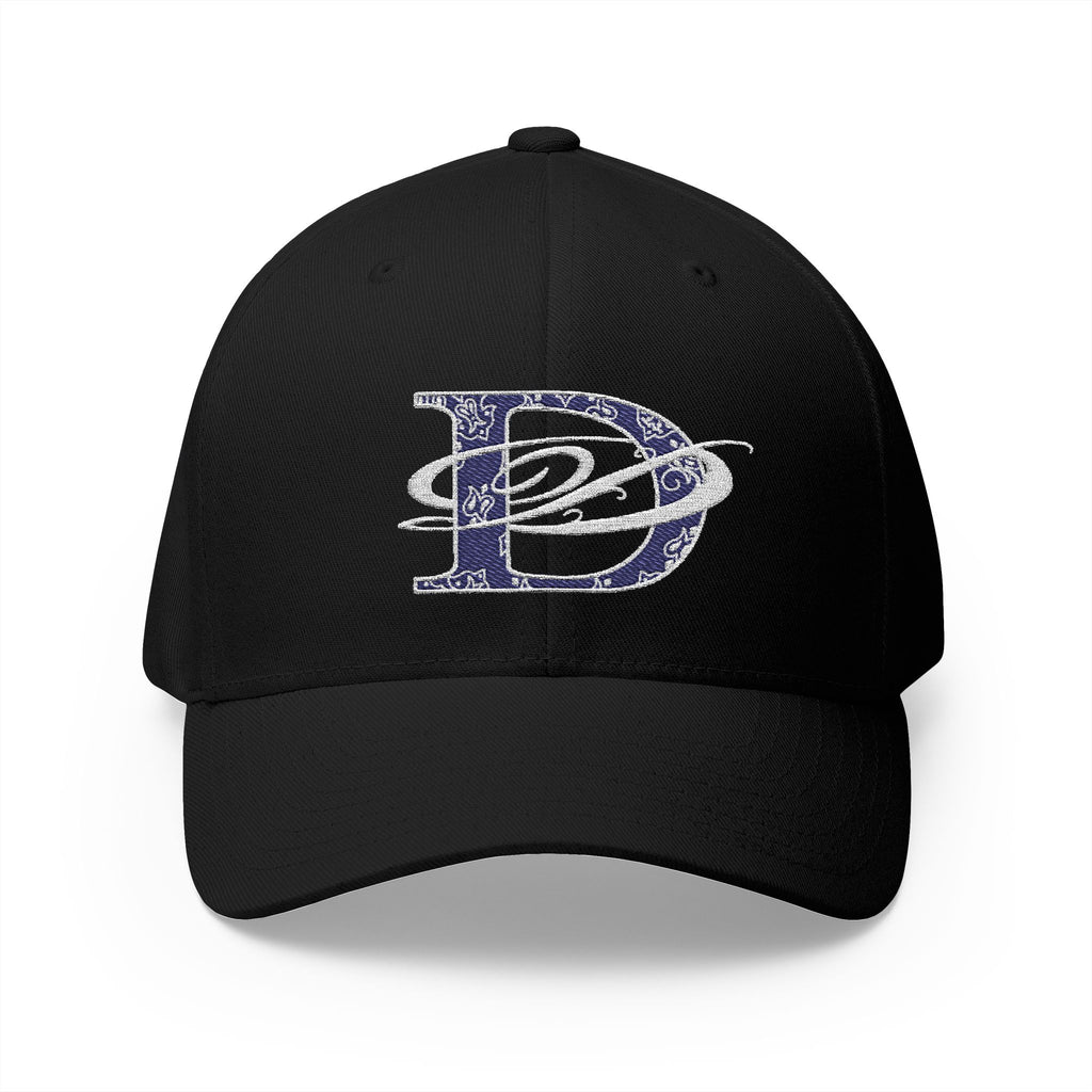 DD Bandana Logo Embroidered Closed Back Stretch Fit Cap