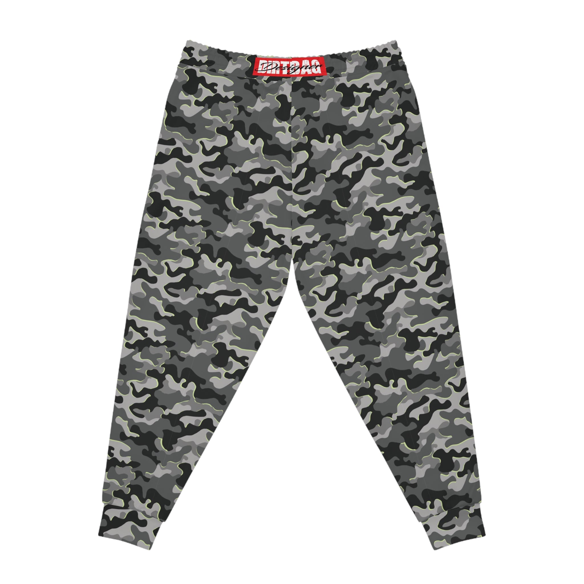 Climbing Bandana Panther on Urban Camo Unisex Joggers AOP