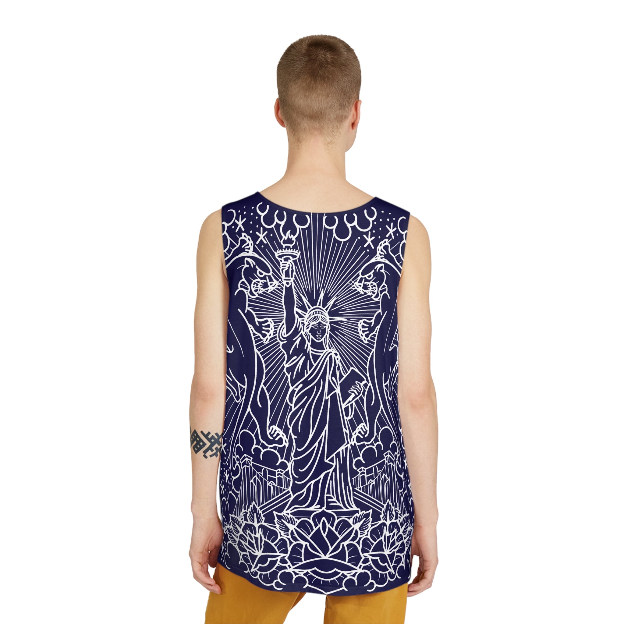 American Traditional Tattoo Body Suit Tank Top AOP