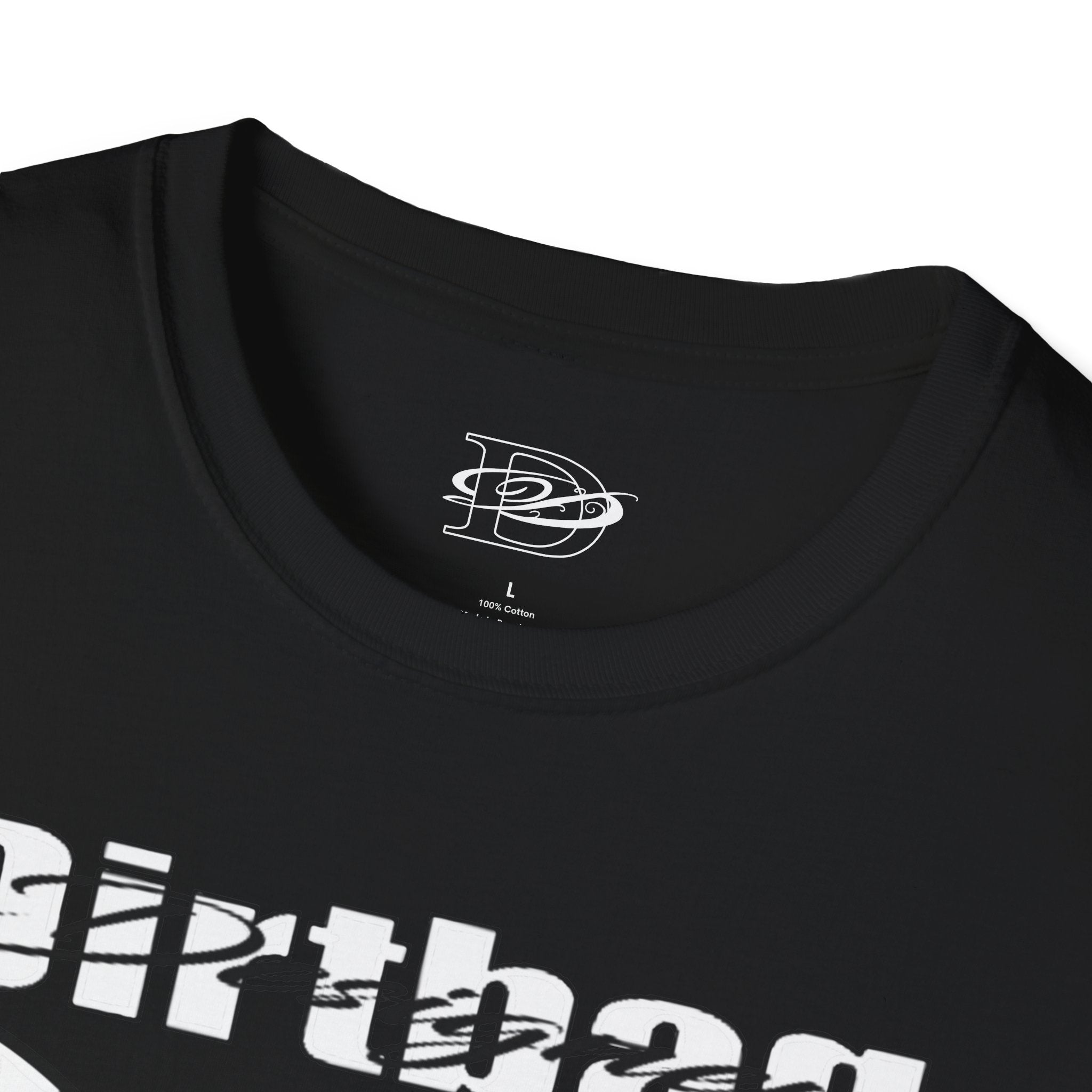DD Monogram Bunny Skull Unisex Softstyle T-Shirt