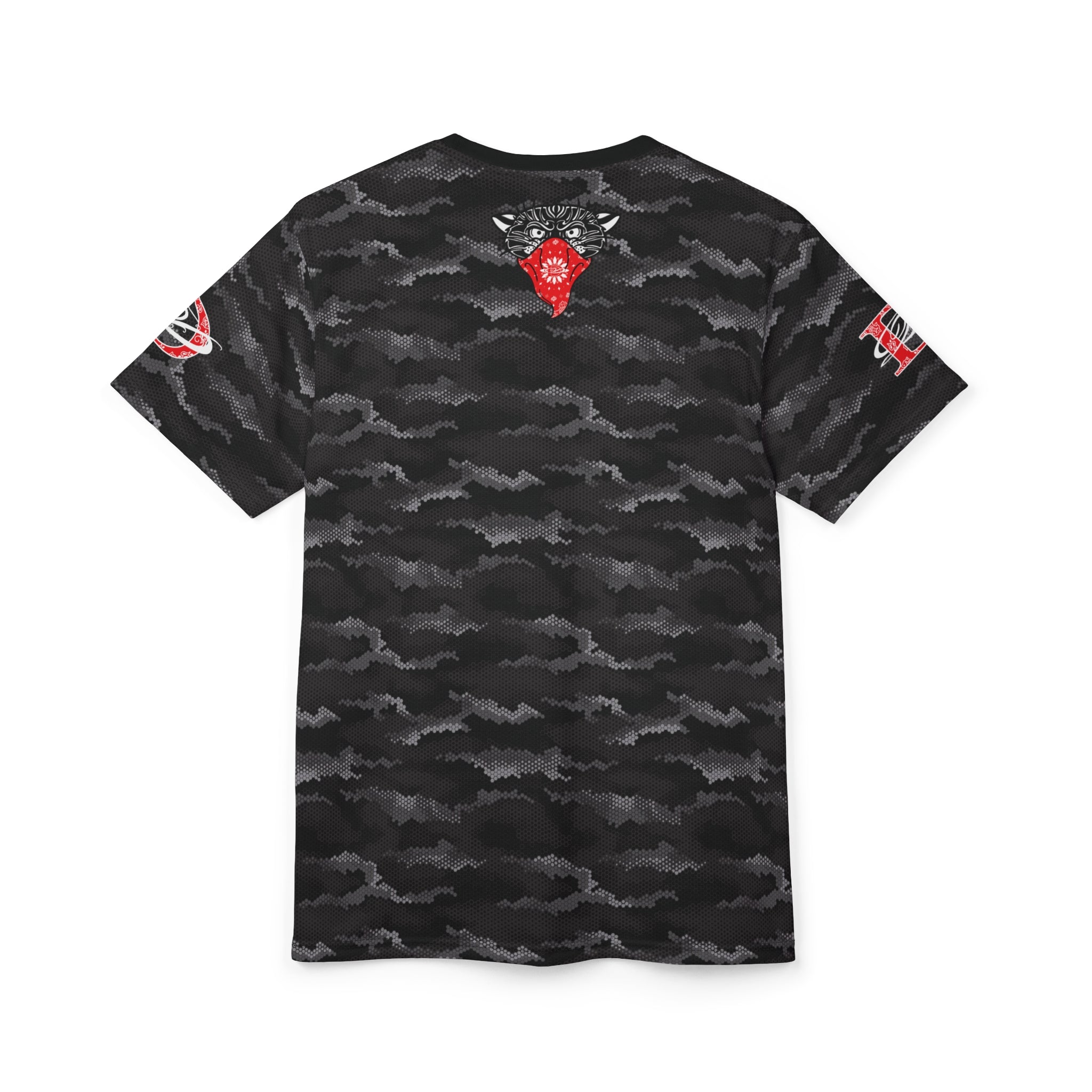 DD Box Logo Hexagon Digital Urban Camo Unisex T-Shirt AOP