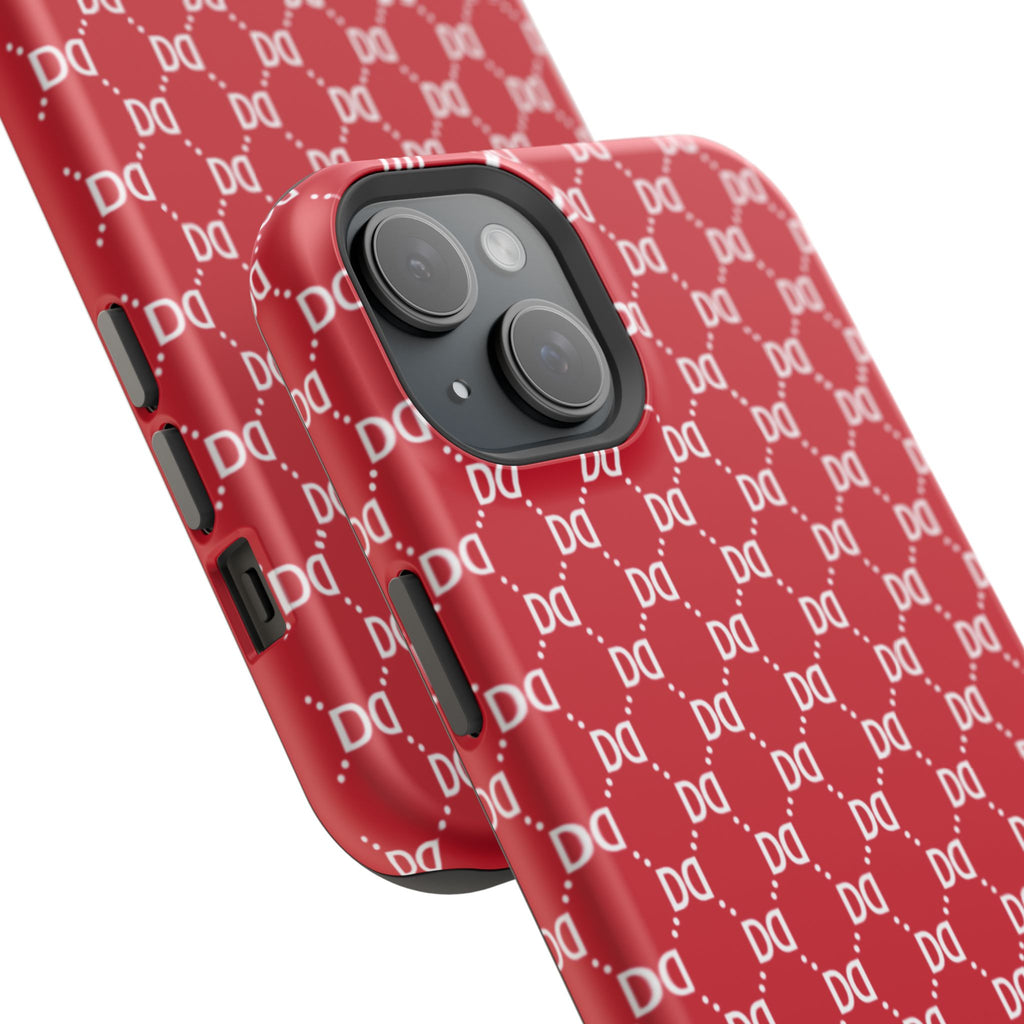 DD Monogram Pattern Magnetic Phone Case