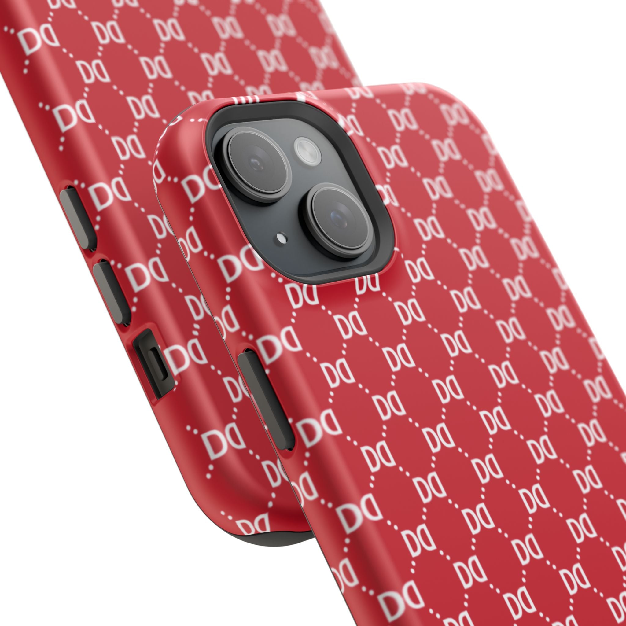 DD Monogram Pattern Magnetic Phone Case