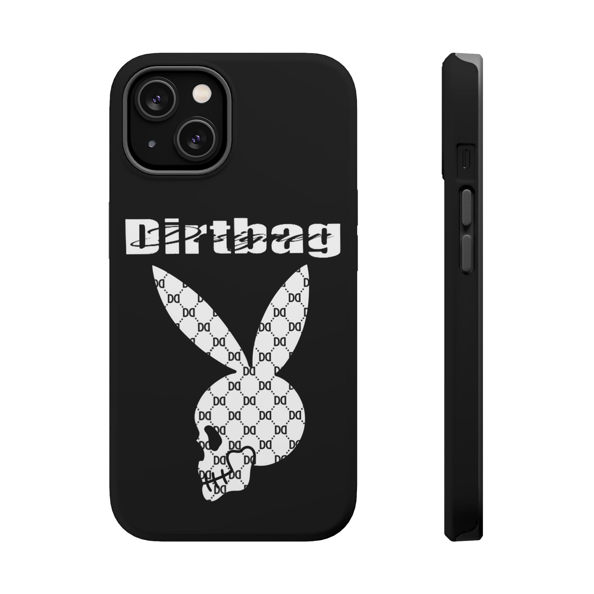 DD Monogram Bunny Skull Magnetic Phone Case
