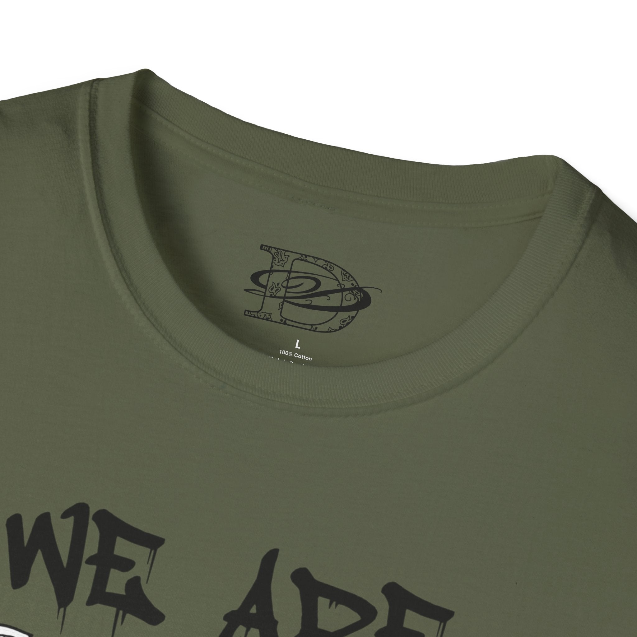 "We Are All Slaves" Unisex Softstyle T-Shirt