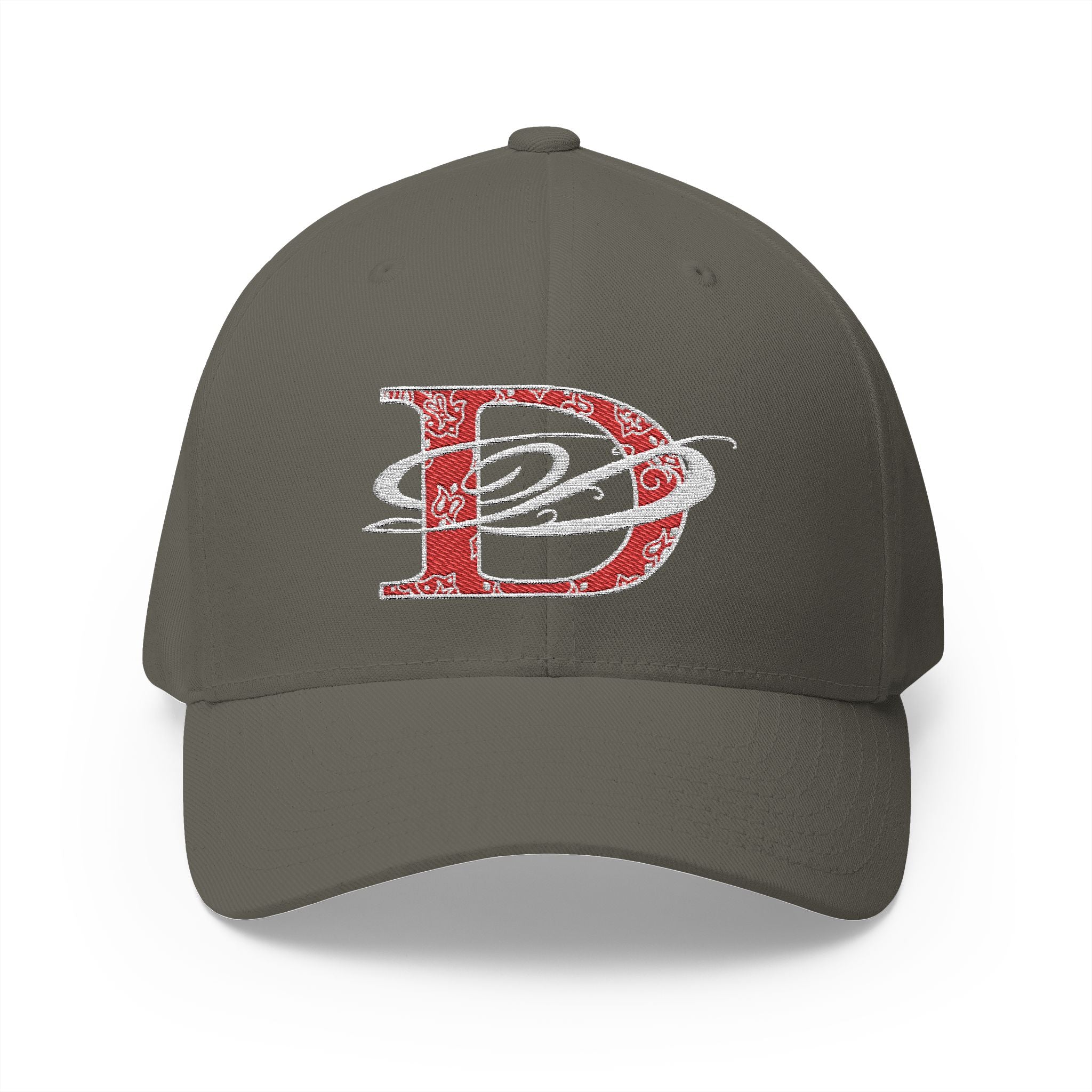 DD Bandana Logo Embroidered Closed Back Stretch Fit Cap