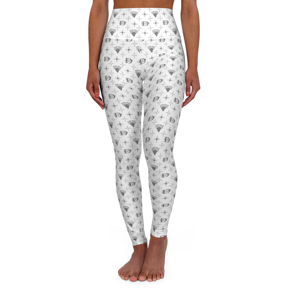 Bandito Panther Custom Monogram High Waisted Leggings AOP