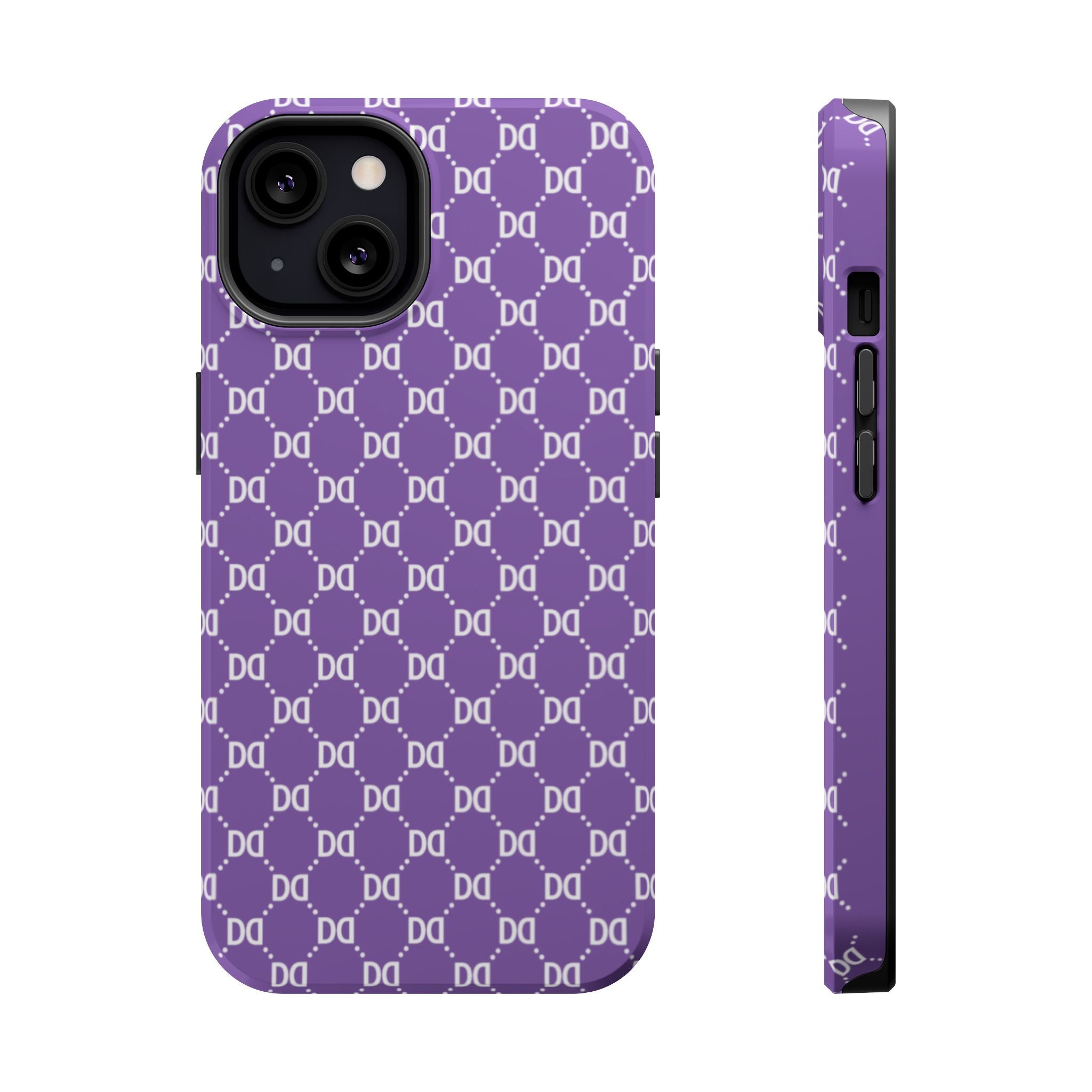 DD Monogram Pattern Magnetic Phone Case