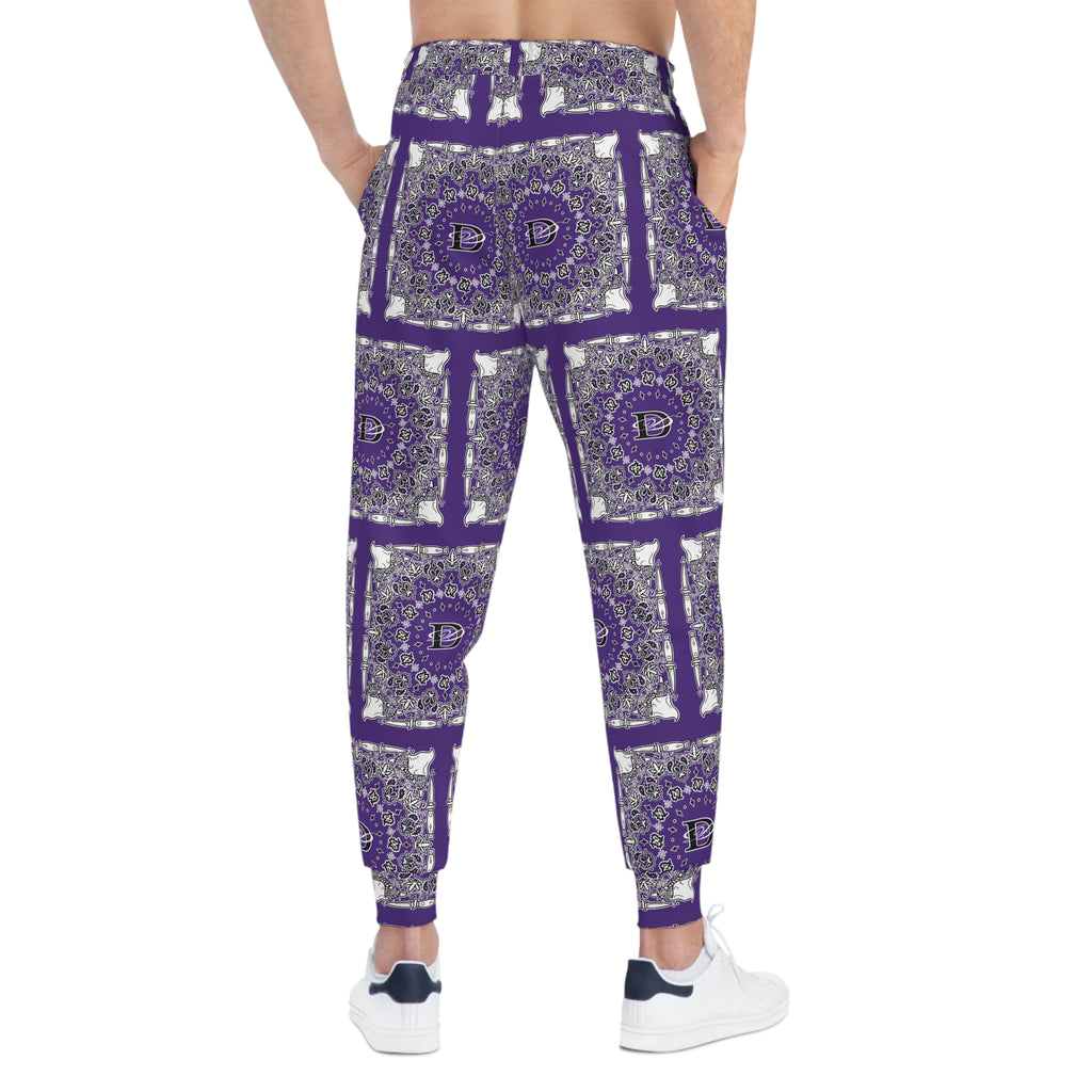 DD Custom Bandana Print Joggers AOP