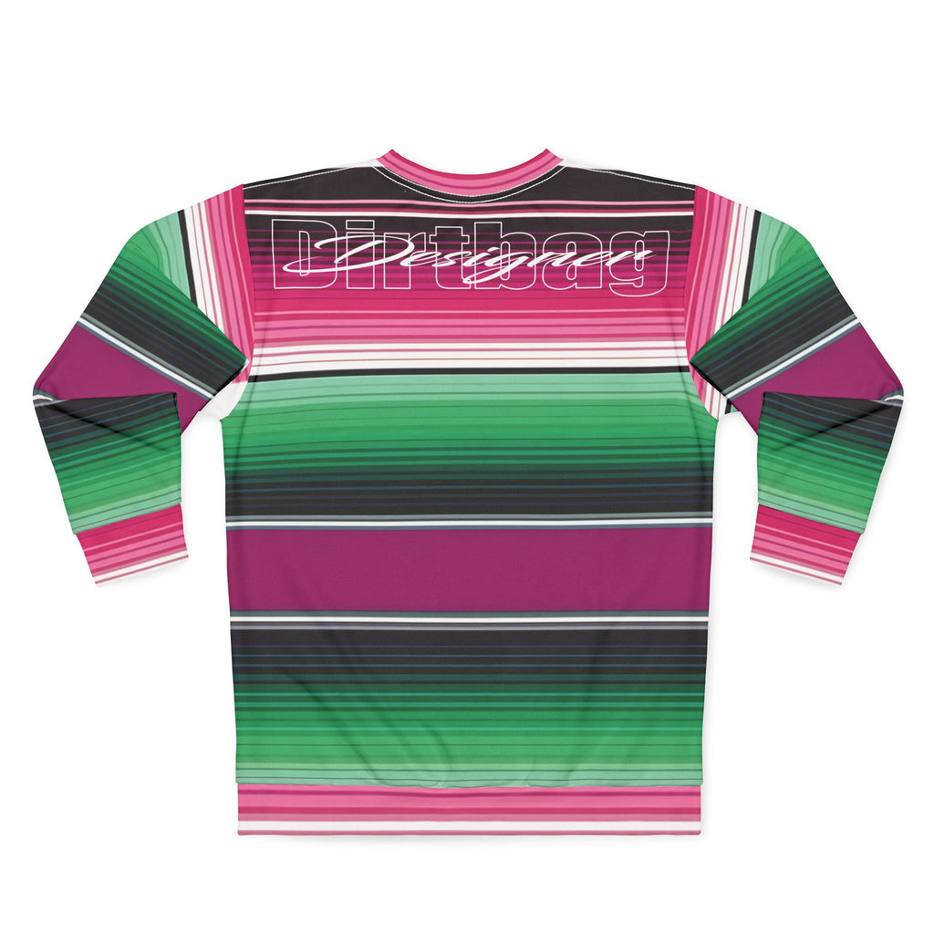 Bandito Panther Paisley Print Serape Unisex Sweatshirt AOP