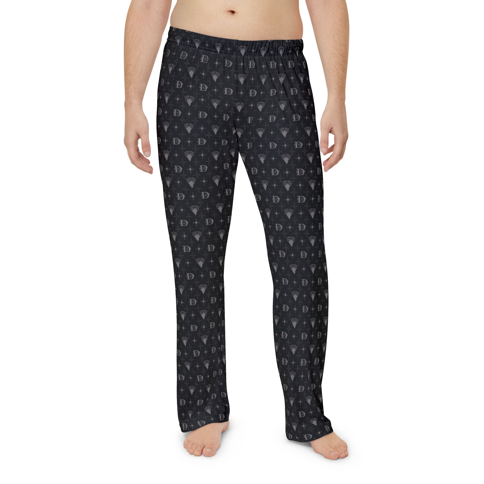 Stylish Men's Pajama Pants, Cozy Sleepwear, Relaxation Attire, Perfect for Lounging, Holiday Gift Idea, Unique Design