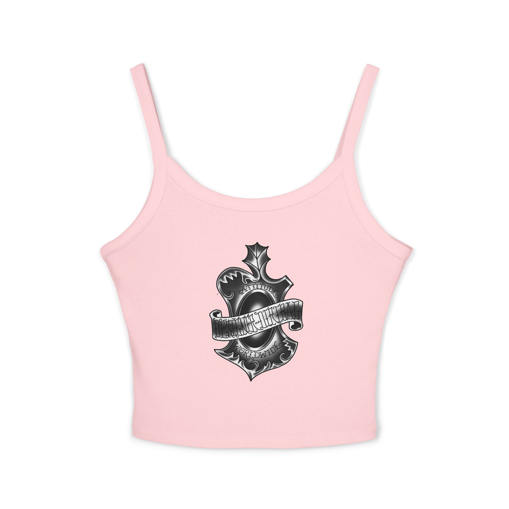 Oak Leaf Shield Spaghetti Strap Tank Top
