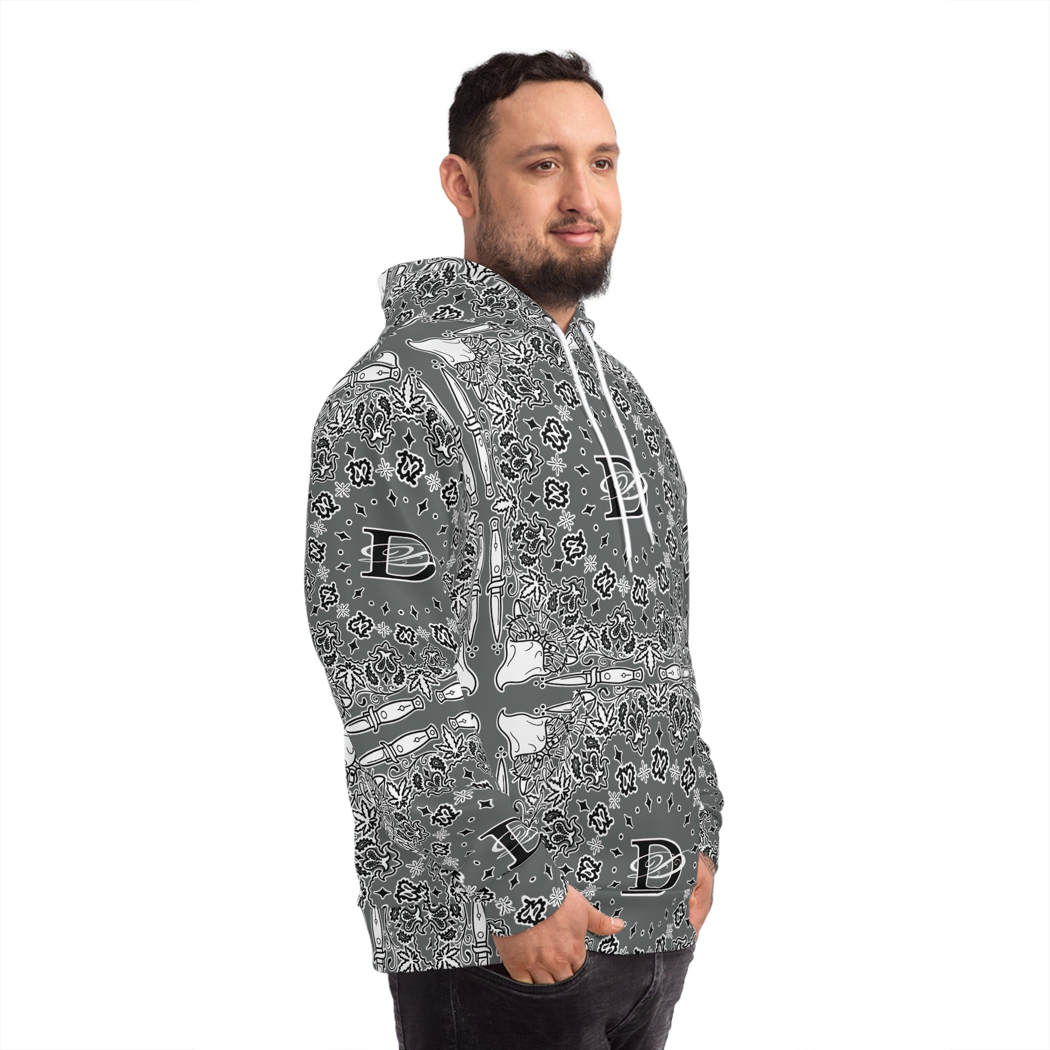 DD Custom Bandana Unisex Hoodie AOP