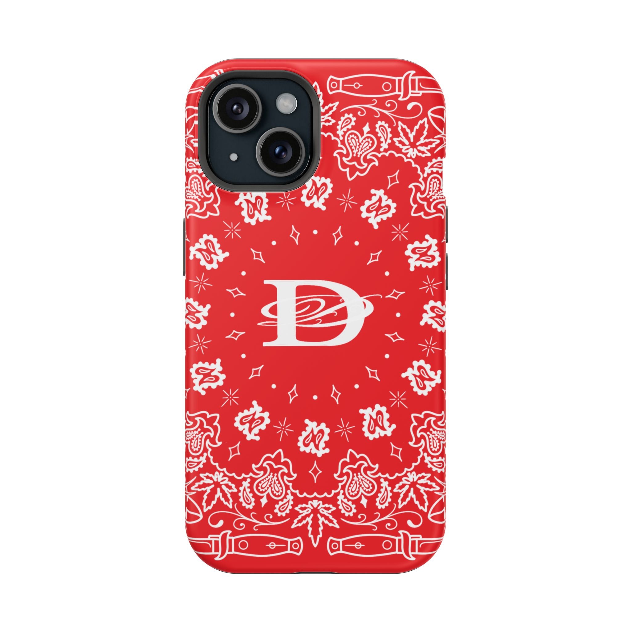DD Custom Bandana Print Magnetic iPhone Case