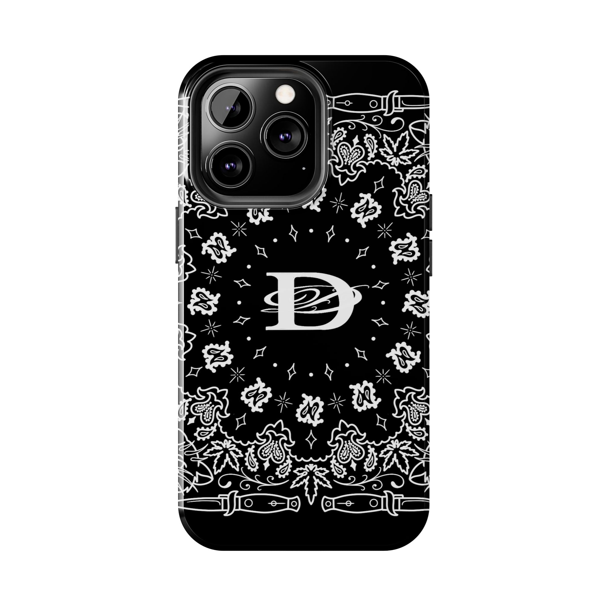 DD Custom Bandana Print Phone Case
