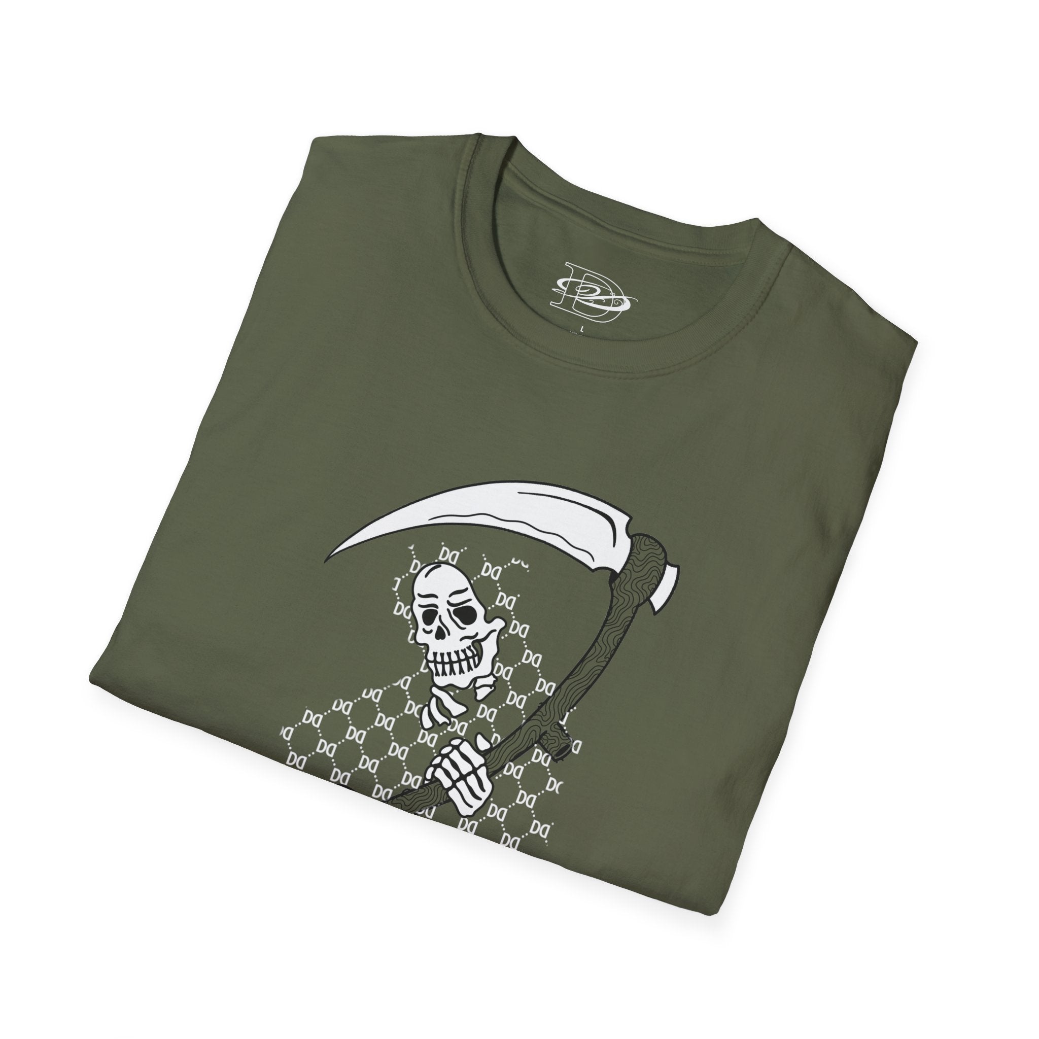DD Monogram Reaper Unisex Softstyle T-Shirt