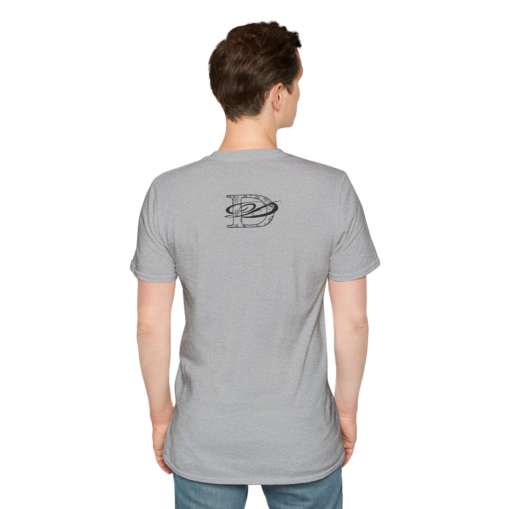 "Looking Clean, Doing Dirty" Tattoo Script Softstyle Unisex T-Shirt