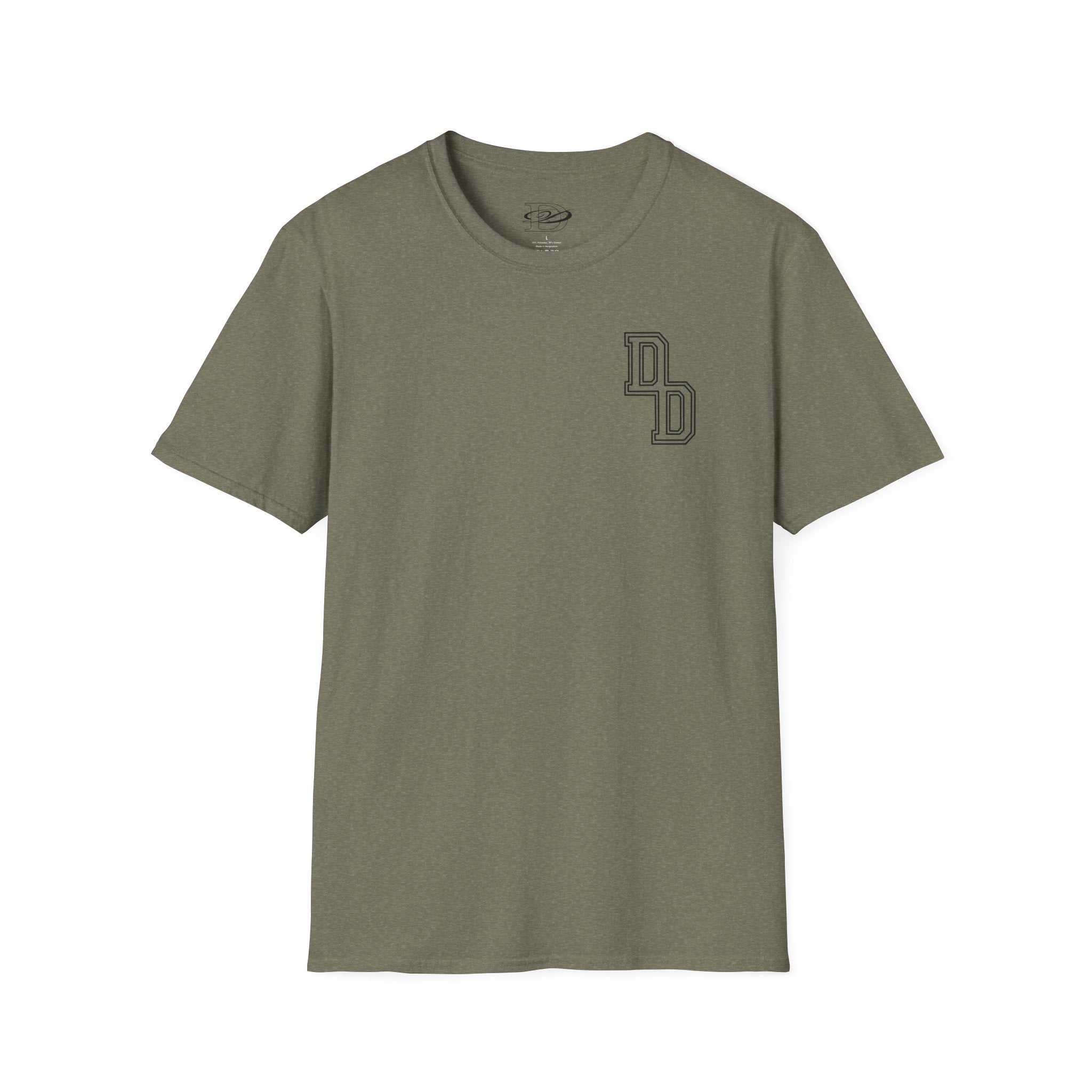 "No Luck All Hustle" Clover Unisex Softstyle T-Shirt
