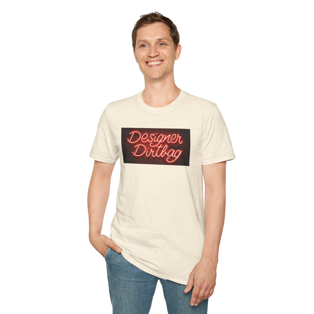 DD Neon Sign Softstyle Unisex T-Shirt