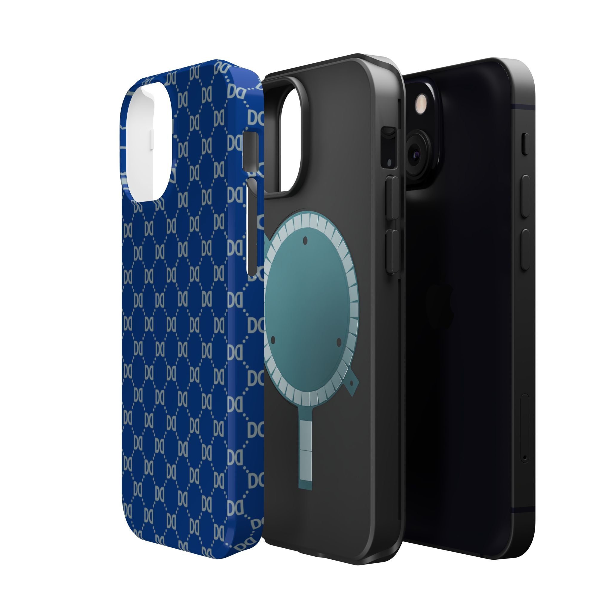 DD Monogram Pattern Magnetic Phone Case