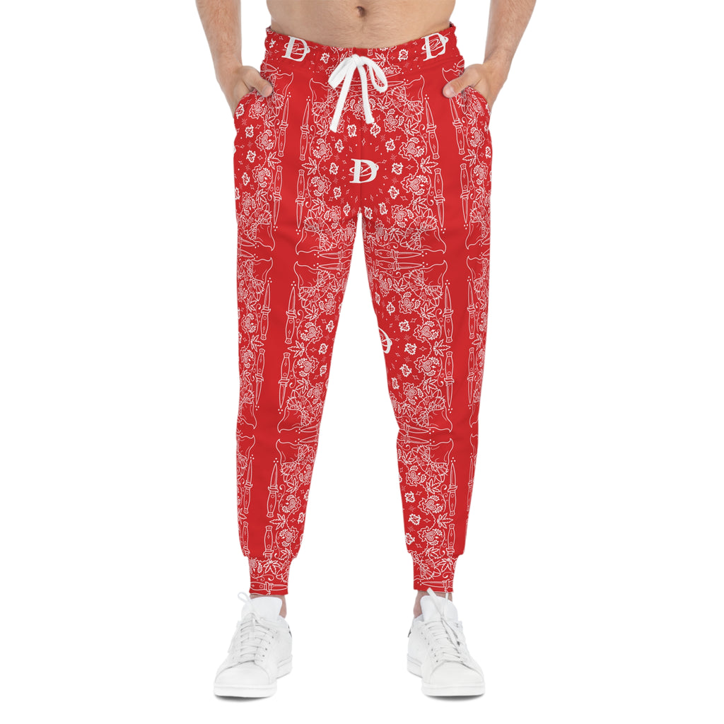 DD Custom Bandana Print Joggers AOP