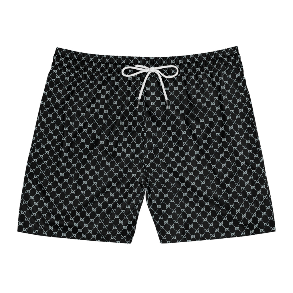 DD Monogram Men's Mid-Length Swim Shorts