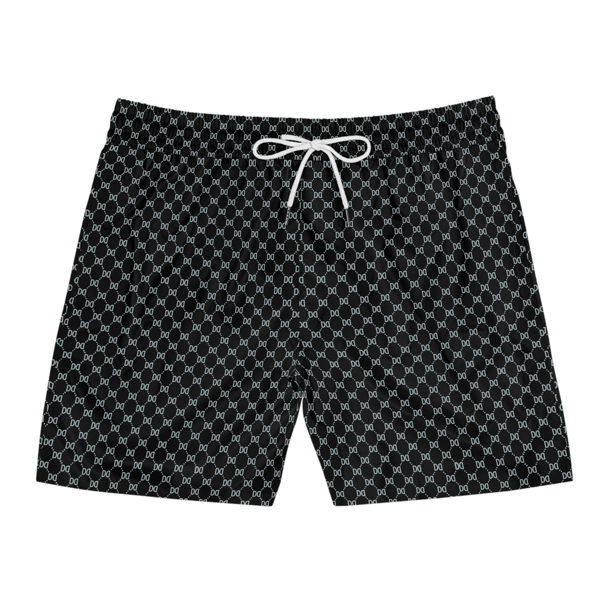 DD Monogram Men's Mid-Length Swim Shorts