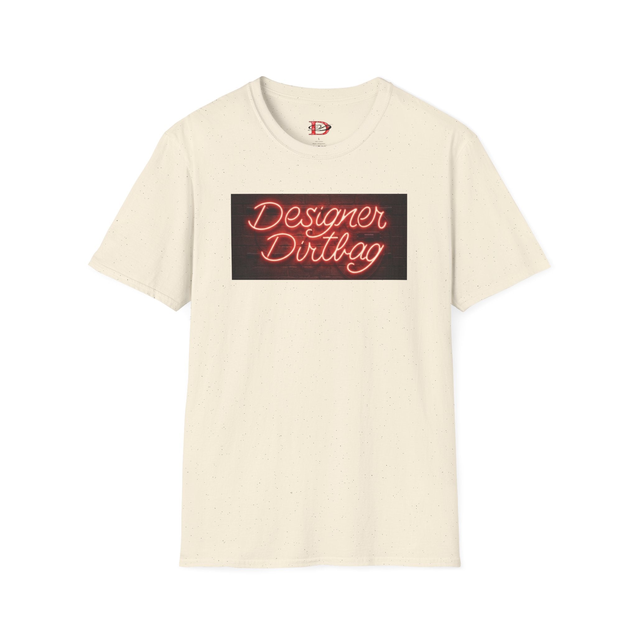 DD Neon Sign Softstyle Unisex T-Shirt