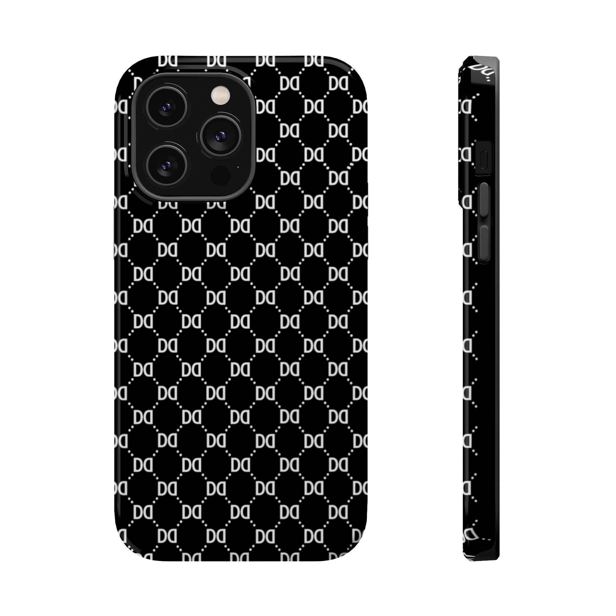 DD Monogram Pattern Magnetic Phone Case