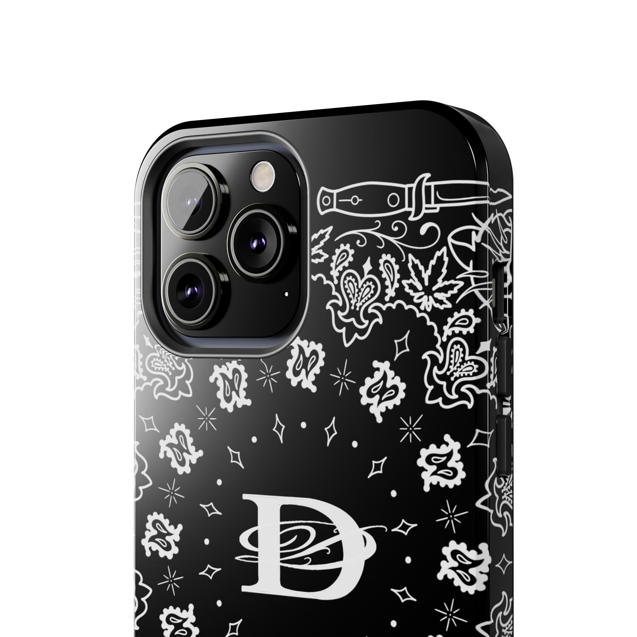 DD Custom Bandana Print Phone Case
