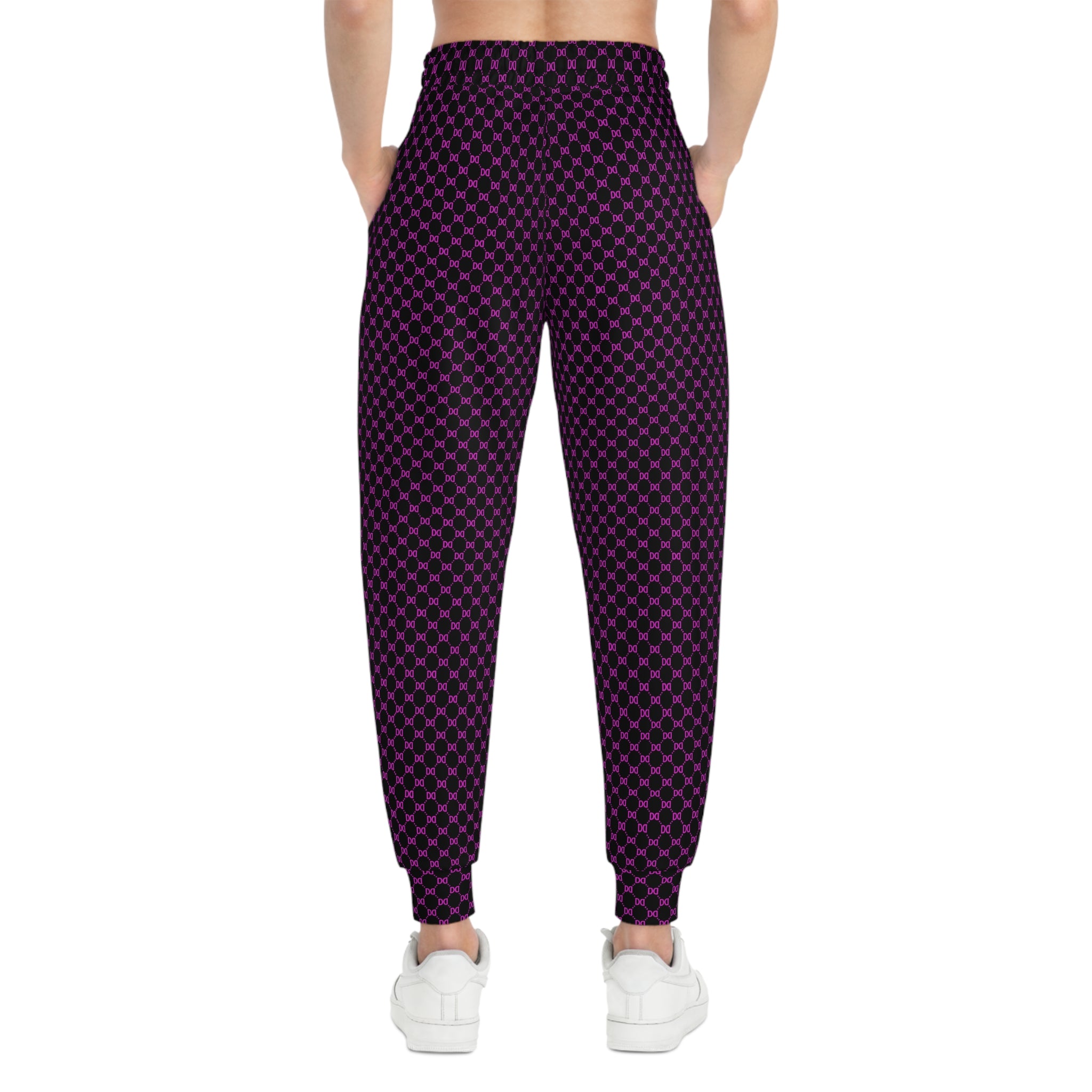 DD Custom Monogram Print Unisex Joggers AOP