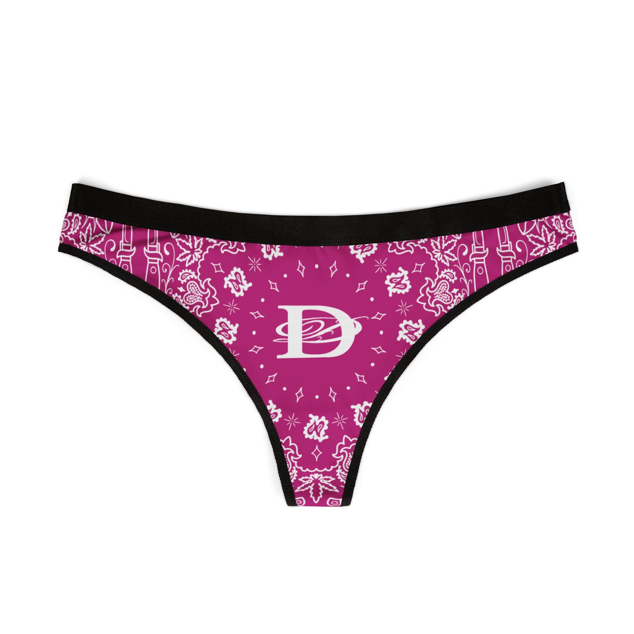 DD Custom Bandana Women's Thong Underwear | Underwear, Tattoo, Streetwear, Designer, Fashion, Bandana