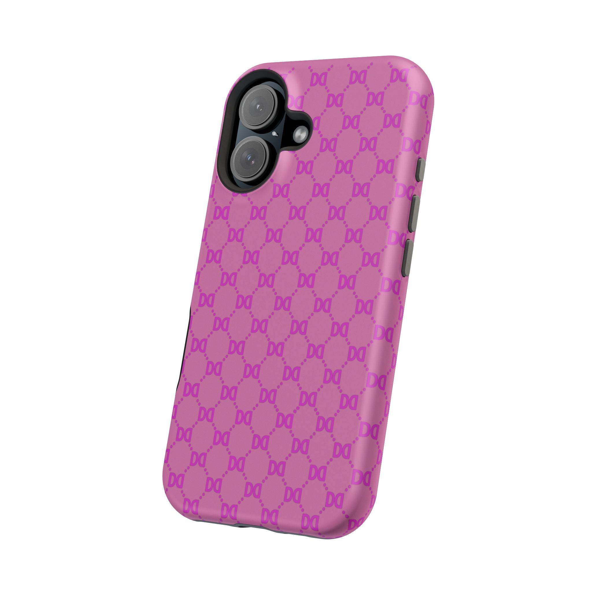 DD Monogram Pattern Magnetic Phone Case