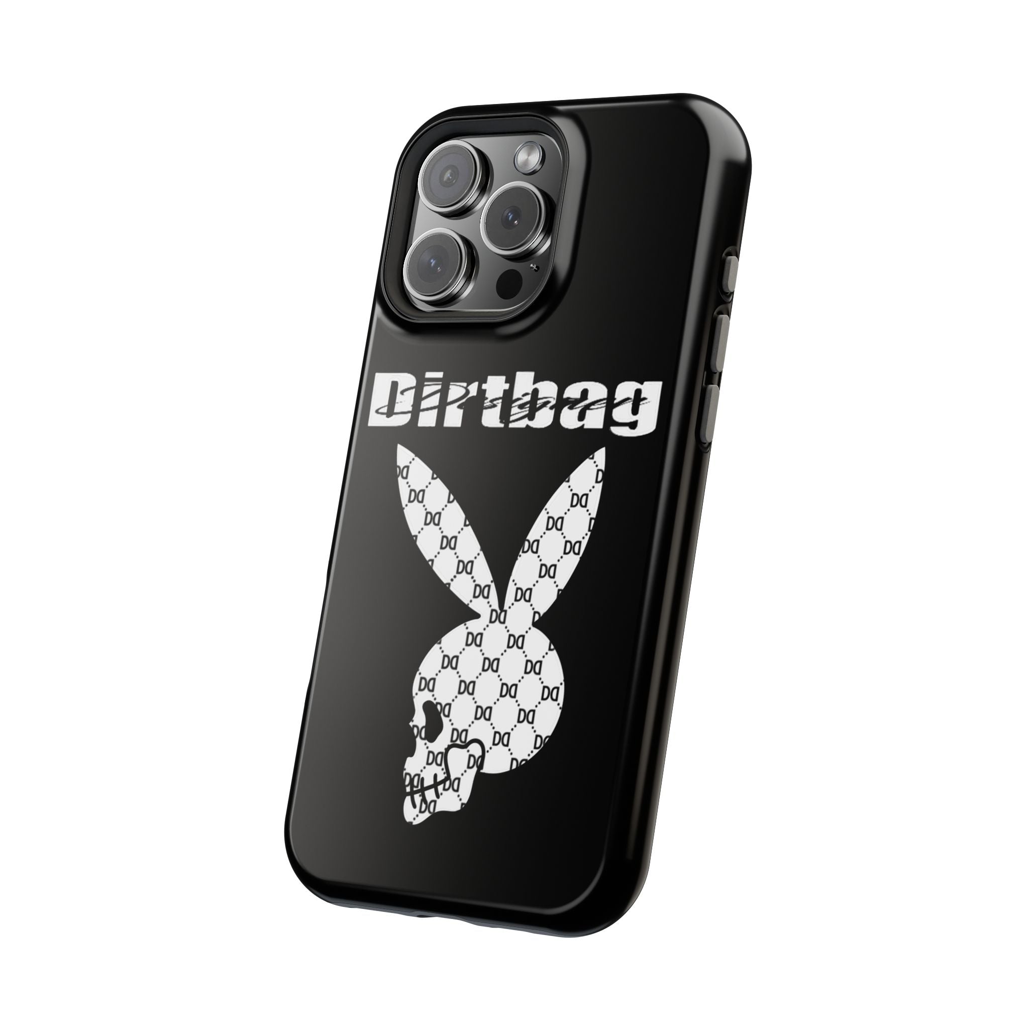 DD Monogram Bunny Skull Magnetic Phone Case