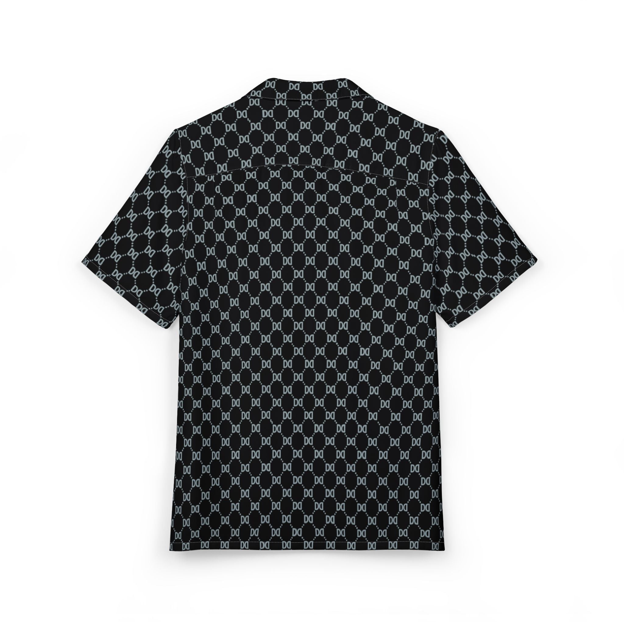 DD Monogram Print Hawaiian Shirt AOP