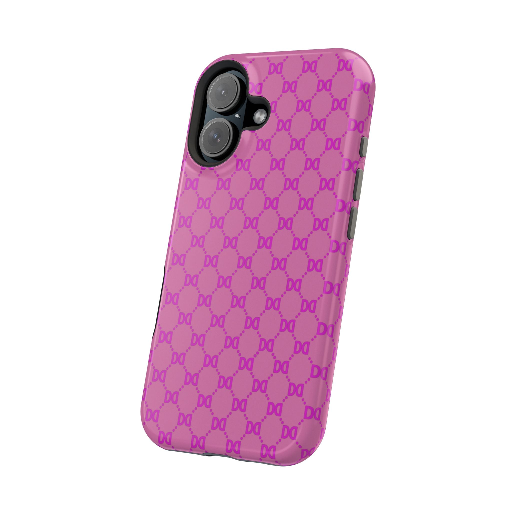 DD Monogram Pattern Magnetic Phone Case